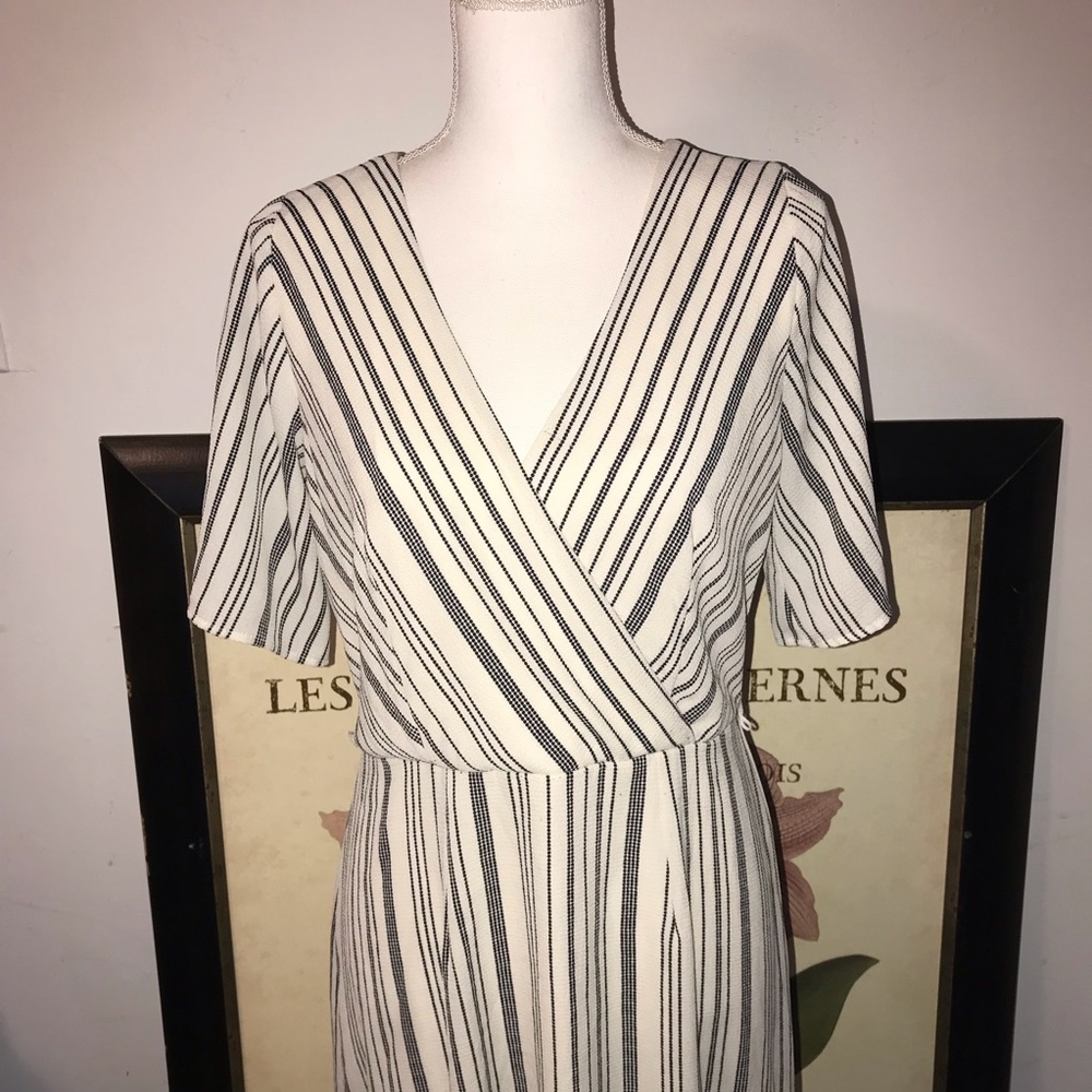 Blue and white Maurice’s dress